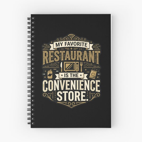 Item preview, My Favorite Restaurant Is The Convenience Store Foodie designed and sold by DuckOddity.