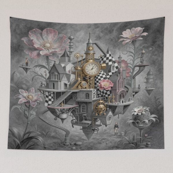 Item preview, Monumental Steampunk Dream‑Clockwork Vision designed and sold by FotoworldEdel.