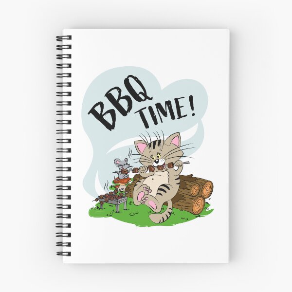 Item preview, BBQ Time Cat and Mouse designed and sold by Ekaterina  Biserova.