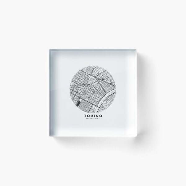 Item preview, Turin Italy Minimalist City Map – Torino Urban Map designed and sold by FineFrameStudio.