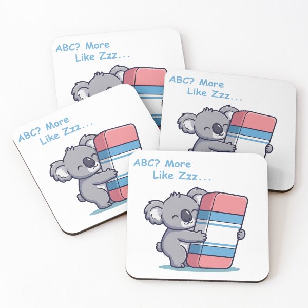 Item preview, ABC More Like Zzz Cute Koala School Humor designed and sold by PGRprint.