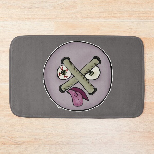 Item preview, Sewn Shut Button – Funny Cute Surreal Overwhelmed Character Art designed and sold by MyxaART.