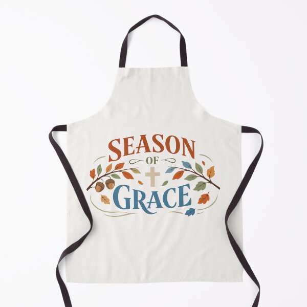 Item preview, Season of Grace Autumn Typography designed and sold by stylishdzign.