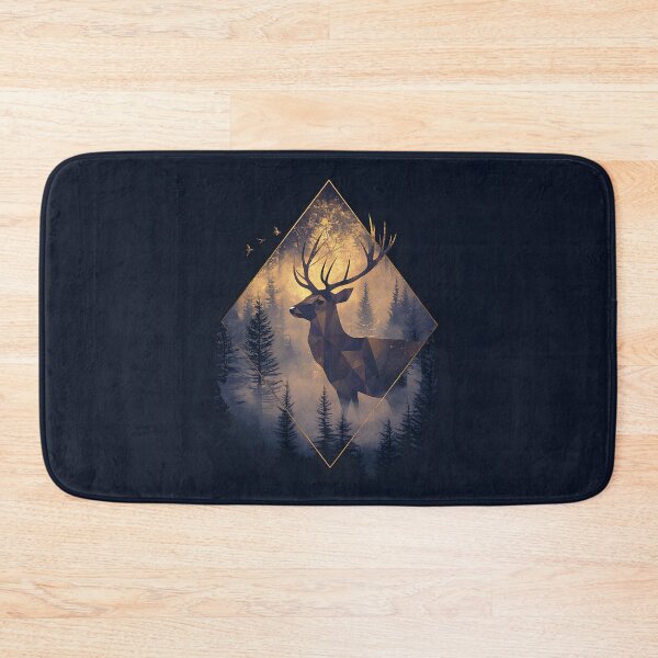 Item preview, 3d Render Of Geometric Deer Forest, Rich designed and sold by Checho30.