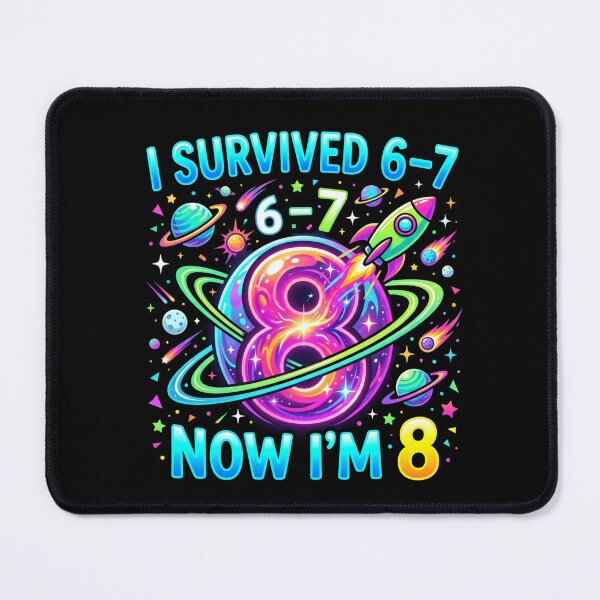 Item preview, I Survived 6-7 Now I’m 8 designed and sold by FHdesigns.