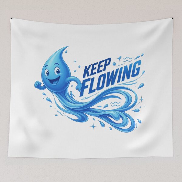 Item preview, Keep Flowing designed and sold by Stylestickers55.