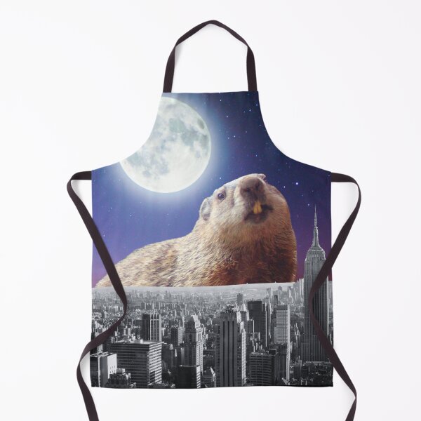 Item preview, Attack of Groundzilla the Groundhog designed and sold by SunandShade.