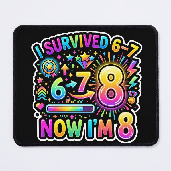 Item preview, I Survived 6-7 Now I’m 8 designed and sold by FHdesigns.