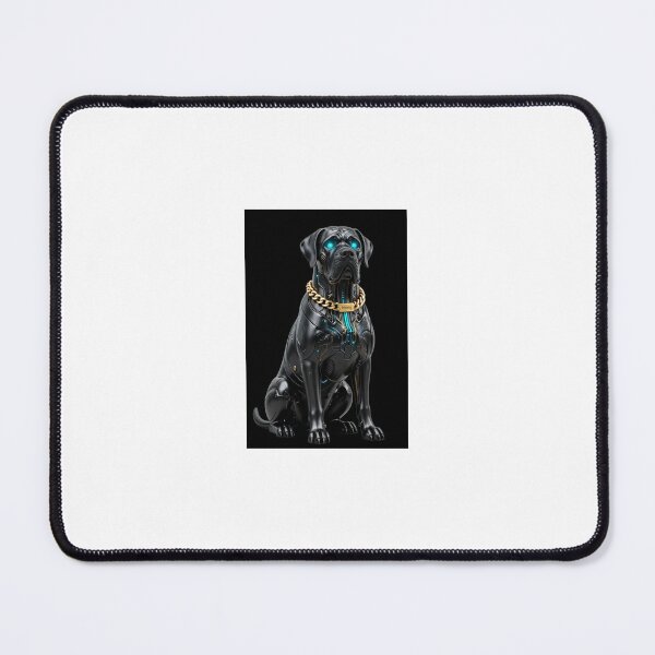 Item preview, The Vantablack Mastiff - Dark Luxury Guard Dog & Elite Art designed and sold by Chrome cinematic.