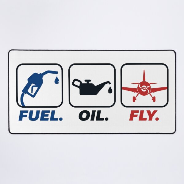 Item preview, fuel oil fly aviation gift for aviator pilots designed and sold by PilotandPlane.
