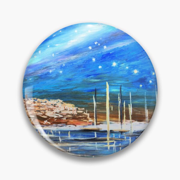 Item preview, Harbor at night designed and sold by Tanya Zevallos.