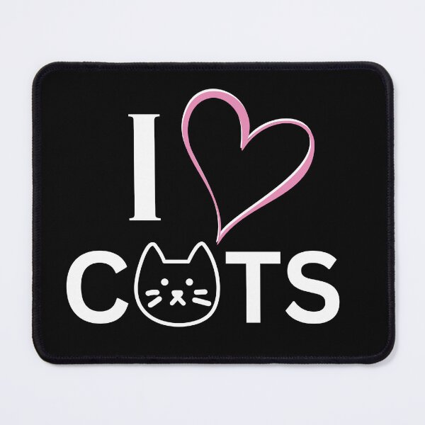 Item preview, I Love Cats | Kittens | Felines | Cat Lovers | Pets designed and sold by SunandShade.