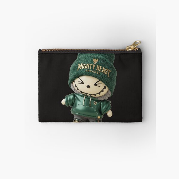 Item preview, Mighty Beast Emerald Green & Gold Luxury Streetwear Edition designed and sold by NeonSketch Lab.