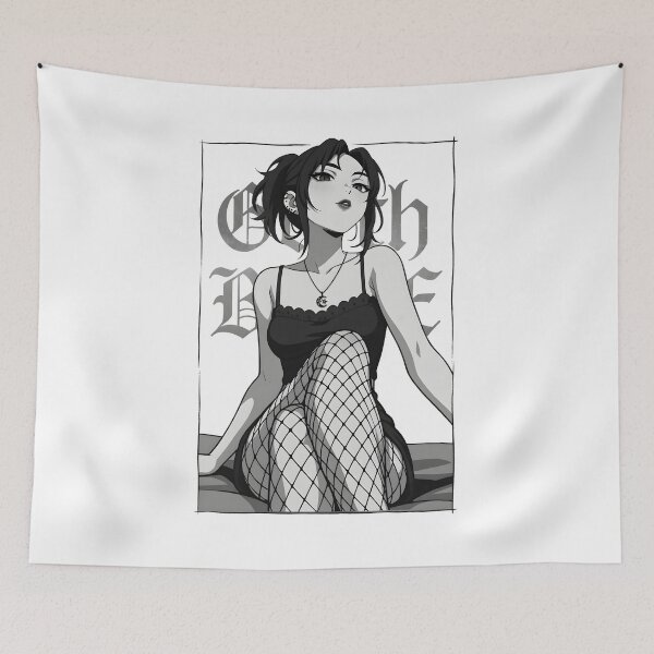 Item preview, Goth Baddie Alternative Aesthetic Grunge Girl designed and sold by OH-MY-GOTH.