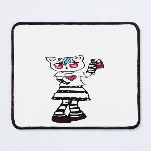 Item preview, Beautiful Emo Kitty designed and sold by Rainbowland123.