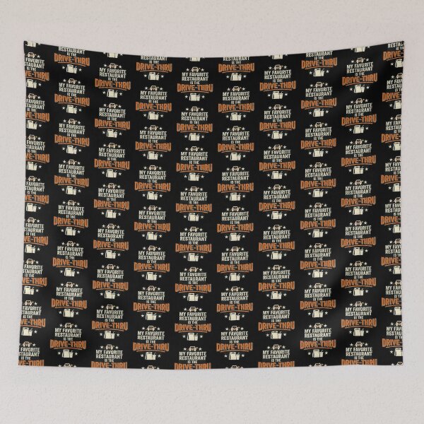 Item preview, My Favorite Restaurant Is The Drive-Thru Fast Food Humor designed and sold by DuckOddity.