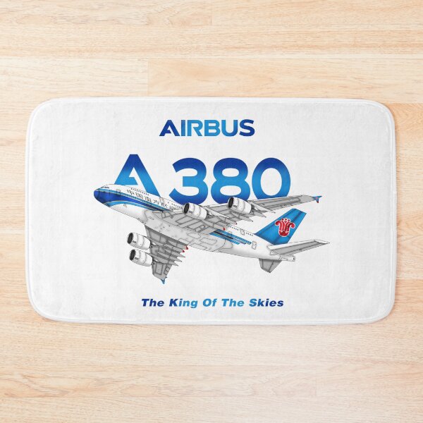 Artikelvorschau, Airbus A380 entworfen und verkauft von PlanesArtByLeo.