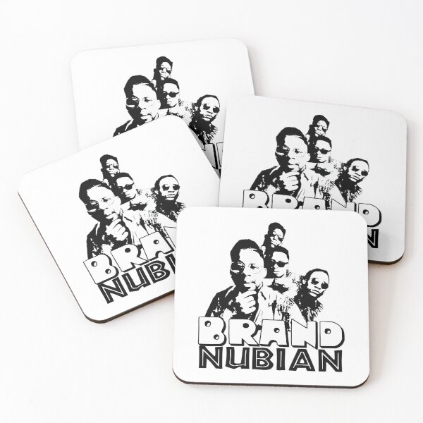 Artikelvorschau, Marke Nubian Vintage Schablone Silhouette Hip Hop Gruppe entworfen und verkauft von RoadhouseRStore.