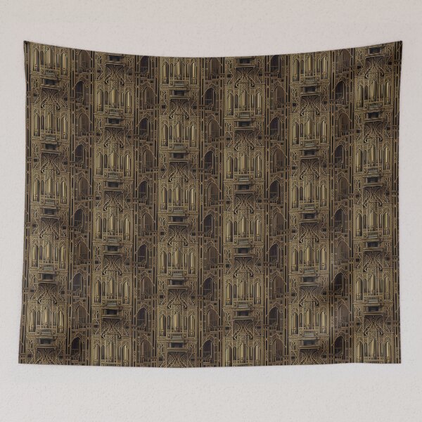 Item preview, Pipe Organ Graphic Art Deco Style designed and sold by pinkal.