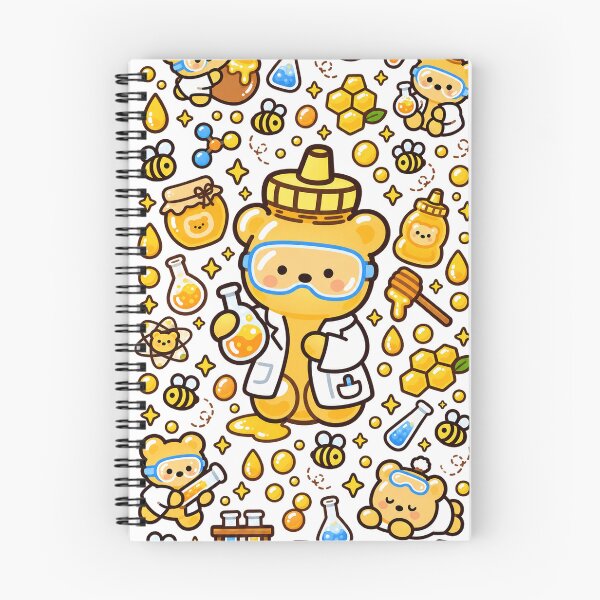 Item preview, Kawaii Honey Bear Scientist in Chemistry Lab designed and sold by EntropyThreads.