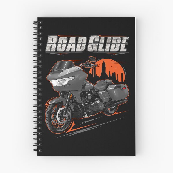 Item preview, Motorcycle Road Glide FLTRX 2024-2025 Billiard Gray & Black for Motorcycle Riders designed and sold by MotoApparelHub.