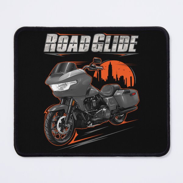 Item preview, Motorcycle Road Glide FLTRX 2024-2025 Billiard Gray & Black for Motorcycle Riders designed and sold by MotoApparelHub.