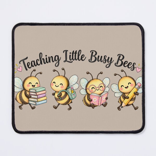 Item preview, Teaching Little Busy Bees Teacher designed and sold by Crookedorbit ⭐⭐⭐⭐⭐ .