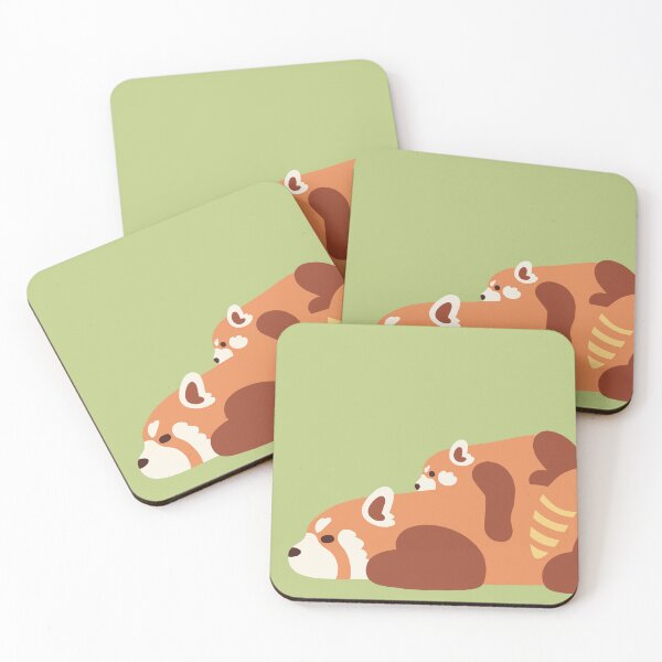 Item preview, Sleepy Red Pandas designed and sold by JellyBeeJ.