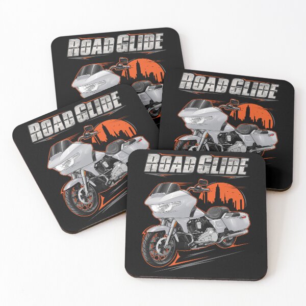 Item preview, Motorcycle Road Glide FLTRX 2024 White Onyx Pearl & Chrome for Motorcycle Riders designed and sold by MotoApparelHub.
