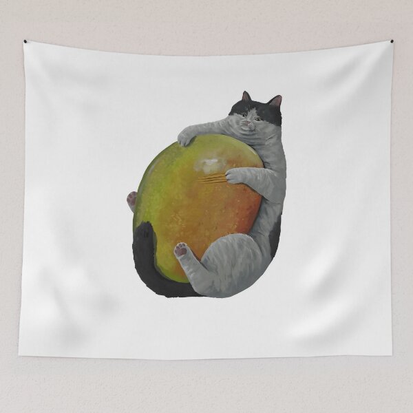 Item preview, Funny Cat Avocado Shirt, Cute Animal Tee designed and sold by Minranshop.