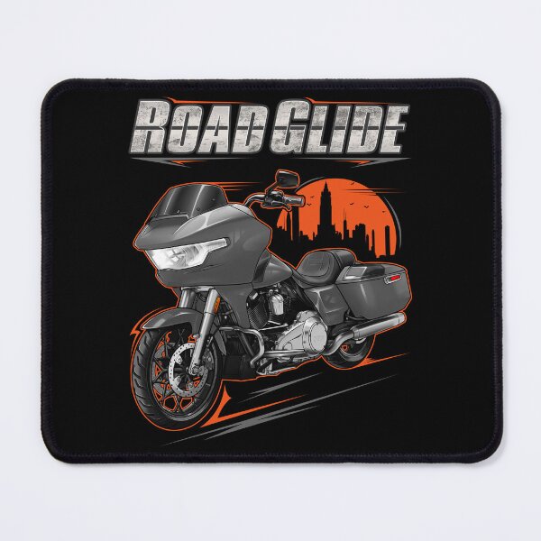 Item preview, Motorcycle Road Glide FLTRX 2024-2025 Billiard Gray & Chrome for Motorcycle Riders designed and sold by MotoApparelHub.