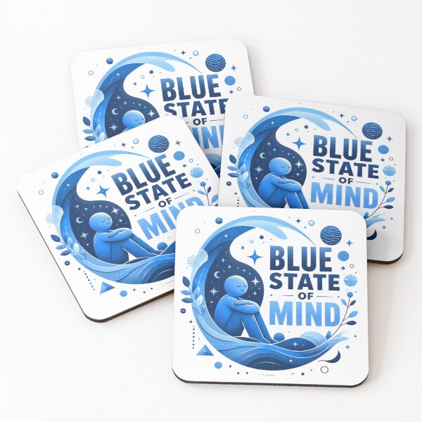 Item preview, Blue State of Mind designed and sold by Stylestickers55.