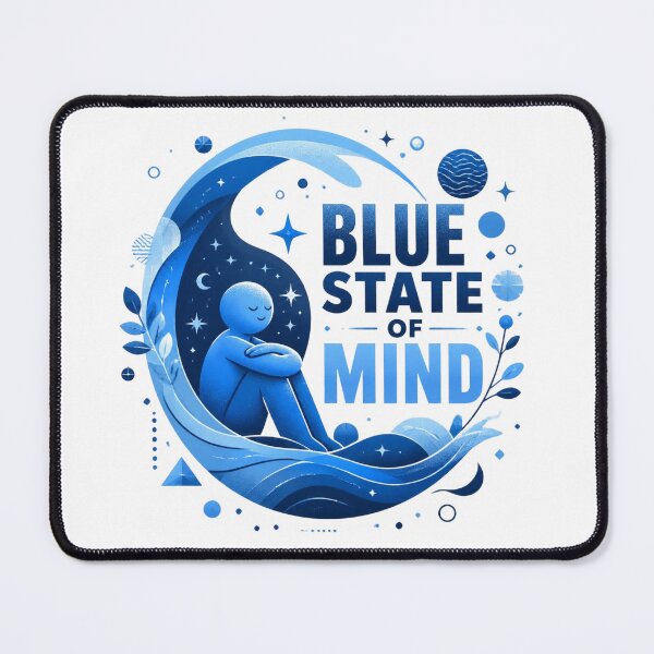 Item preview, Blue State of Mind designed and sold by Stylestickers55.