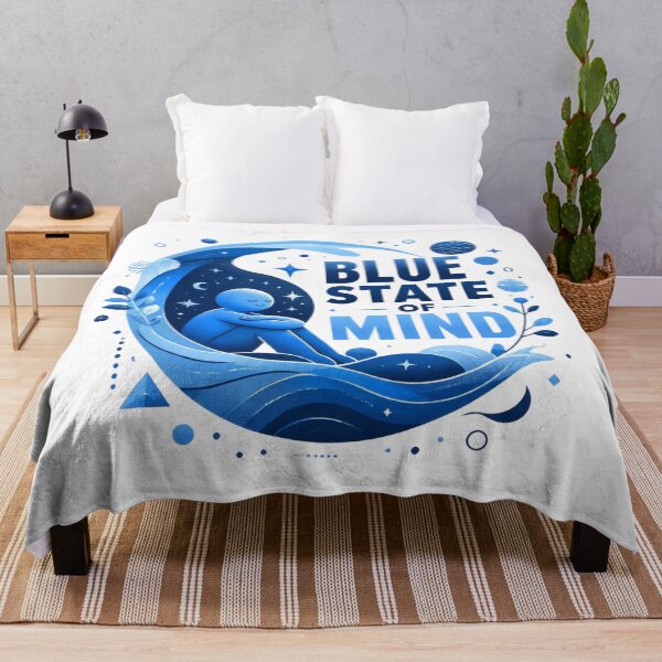 Item preview, Blue State of Mind designed and sold by Stylestickers55.