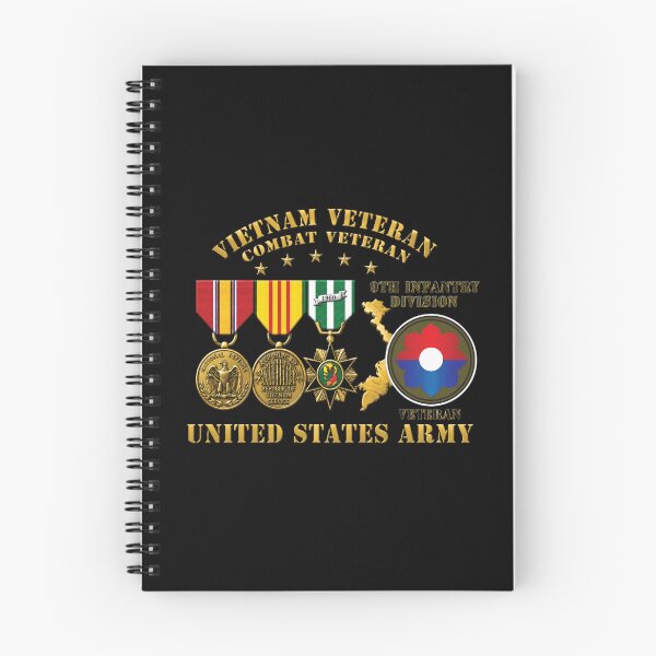 Item preview, Army - Vietnam  Vet - w Medals - VN - 9th Infantry Division - 3D Enhanced X 300 designed and sold by Military Insignia Products.