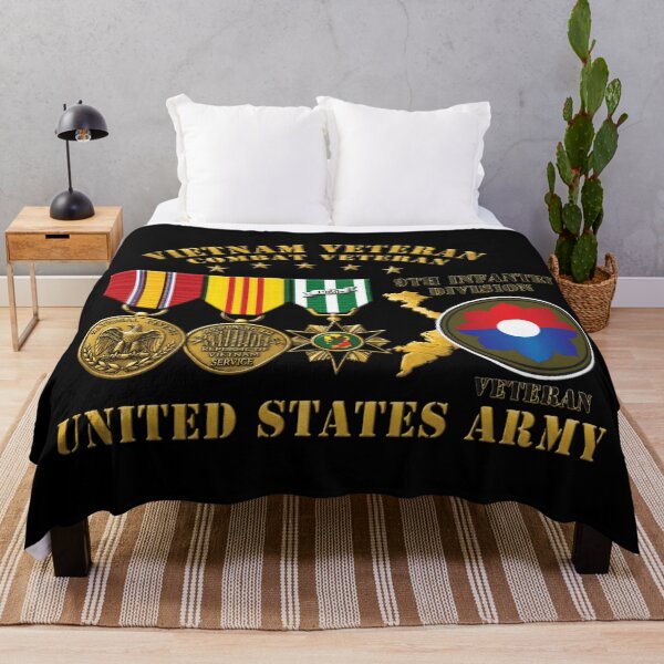 Item preview, Army - Vietnam  Vet - w Medals - VN - 9th Infantry Division - 3D Enhanced X 300 designed and sold by Military Insignia Products.