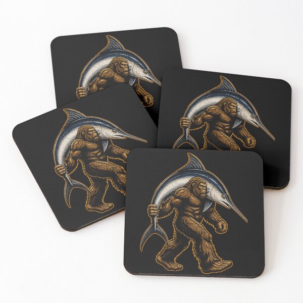 Item preview, Bigfoot with a Marlin Catch designed and sold by rafaeltto.