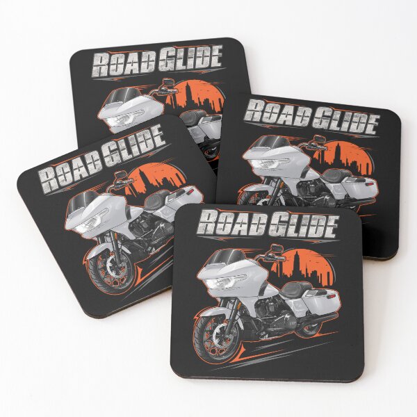 Item preview, Motorcycle Road Glide FLTRX 2024-2025 White Onyx Pearl & Black for Motorcycle Riders designed and sold by MotoApparelHub.