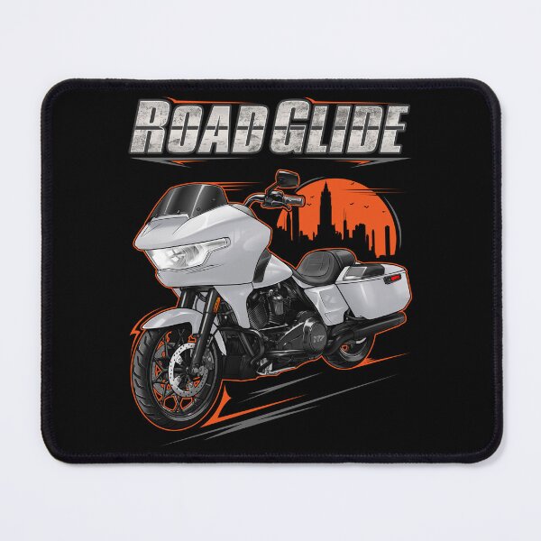 Item preview, Motorcycle Road Glide FLTRX 2024-2025 White Onyx Pearl & Black for Motorcycle Riders designed and sold by MotoApparelHub.