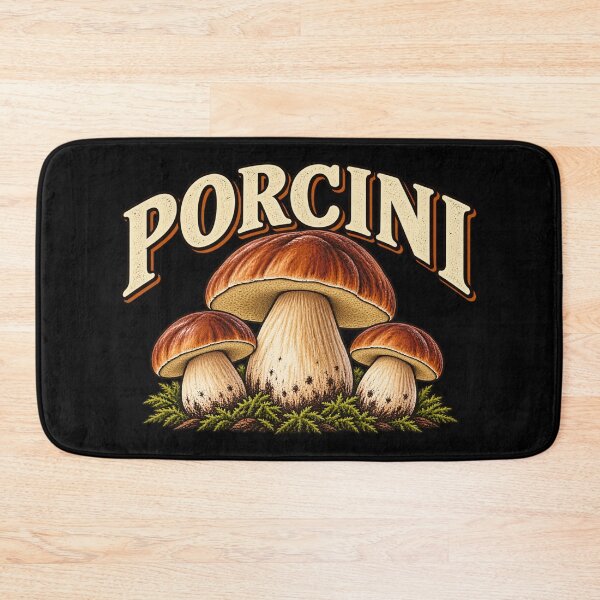 Item preview, Porcini Mushroom Vintage Foraging Design designed and sold by OddHobbyClub.