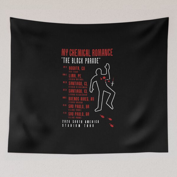 Item preview, My Chemical Romance The Black Parade 2026 South America Tour designed and sold by RoadhouseRStore.
