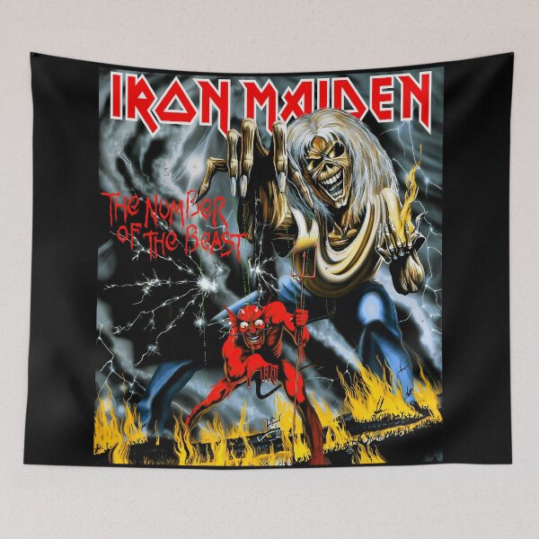 Item preview, Iron Maiden Style Rock Band designed and sold by AselaDesigns.