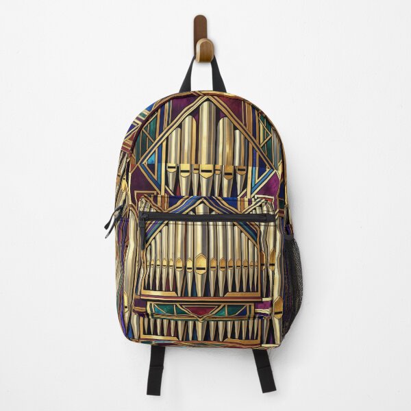 Item preview, Stained Glass Pipe Organ Art Deco Design designed and sold by pinkal.