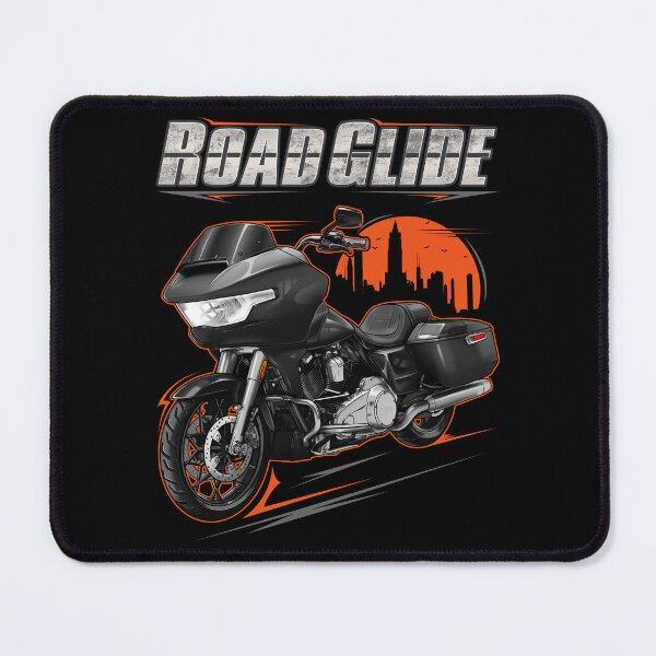 Item preview, Motorcycle Road Glide FLTRX 2024-2026 Vivid Black & Chrome for Motorcycle Riders designed and sold by MotoApparelHub.