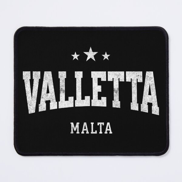 Item preview, Valletta Malta Vintage Distressed Varsity Travel College Style Design designed and sold by NiceTeeClub.