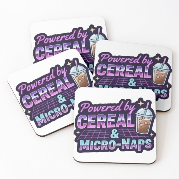 Item preview, Powered by cereal and micro-naps designed and sold by Mammo25.