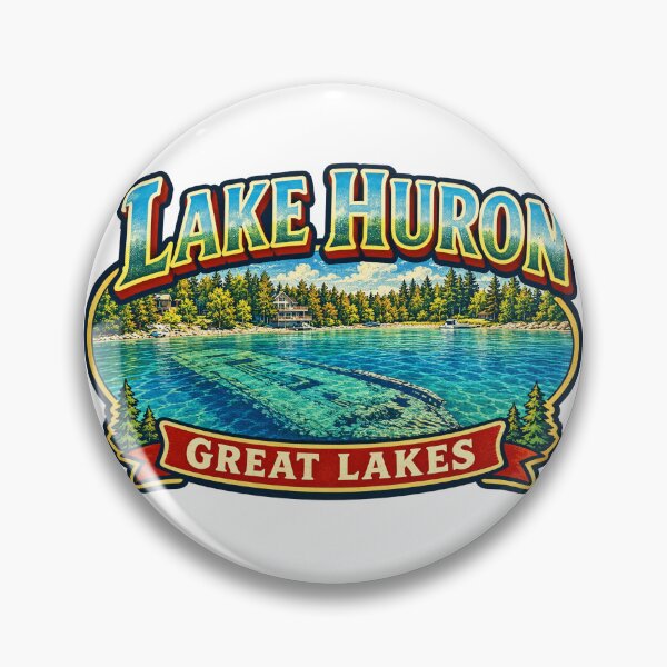 Item preview, Lake Huron designed and sold by vectcd.