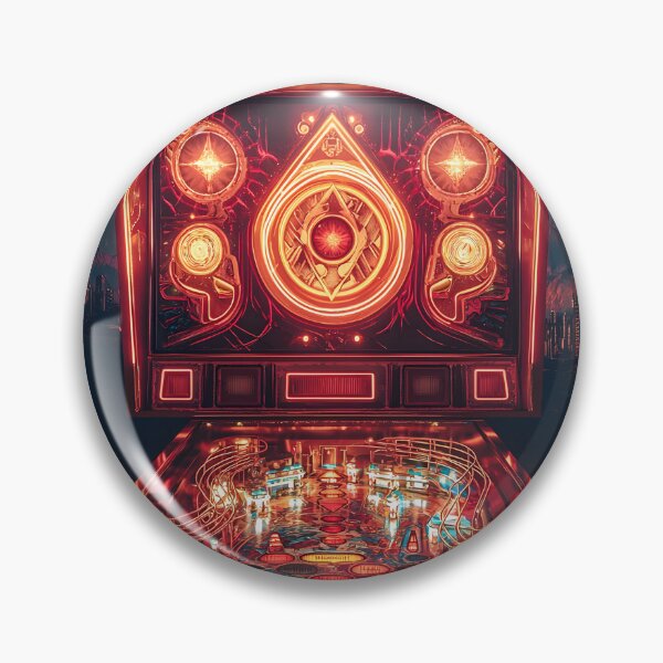 Item preview, 3d Render Of Neon Pinball Machine, Deep designed and sold by Checho30.