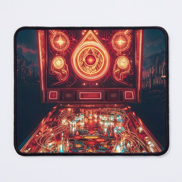 Item preview, 3d Render Of Neon Pinball Machine, Deep designed and sold by Checho30.