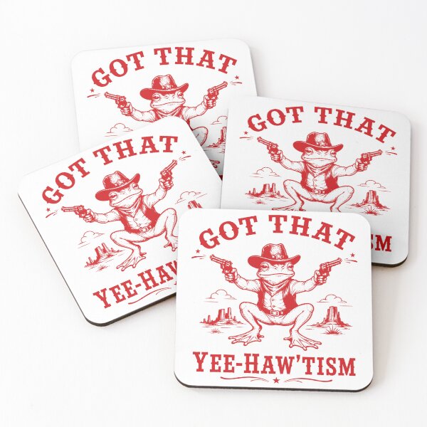 Artikelvorschau, „Got That Yee Haw ’Tism“ – Lustiger Retro-Frosch zum Thema Autismus-Akzeptanz, süßes Geschenk für neurodiverse Menschen entworfen und verkauft von Cchotlan.